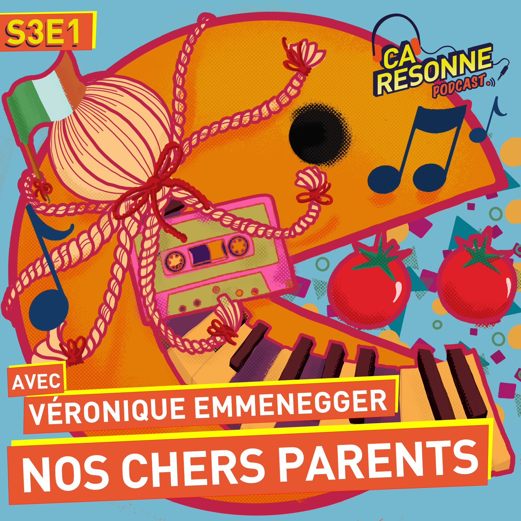 ça résonne, cover de l'émission nos chers parents