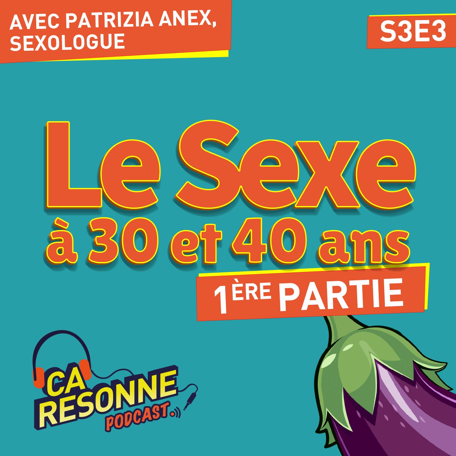 Cover de l'épisode sur la sexualité, ça résonne, podcast suisse romand